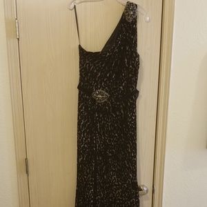 David Meister floor length Evening Gown